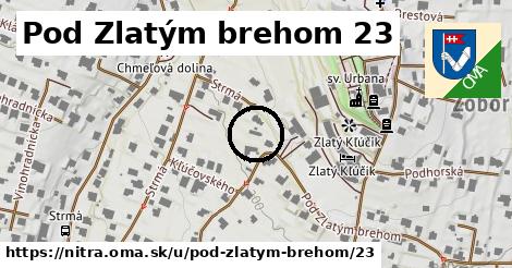 Pod Zlatým brehom 23, Nitra