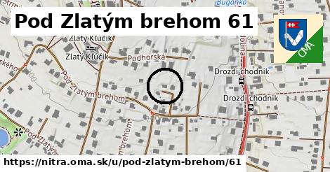 Pod Zlatým brehom 61, Nitra