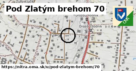 Pod Zlatým brehom 70, Nitra