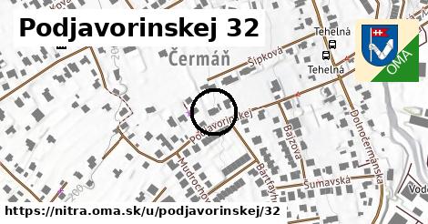Podjavorinskej 32, Nitra