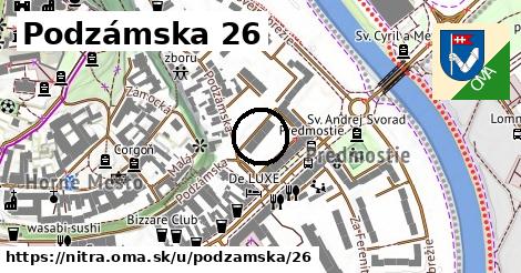 Podzámska 26, Nitra