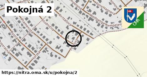 Pokojná 2, Nitra