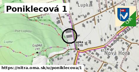 Poniklecová 1, Nitra