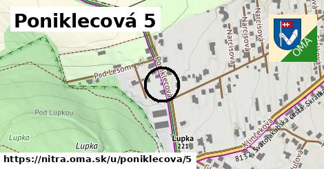 Poniklecová 5, Nitra