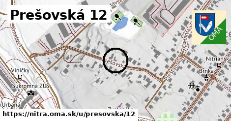 Prešovská 12, Nitra
