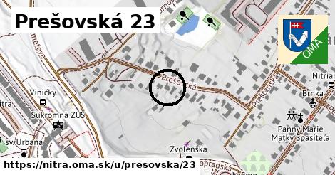 Prešovská 23, Nitra