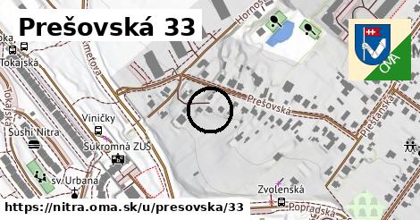Prešovská 33, Nitra