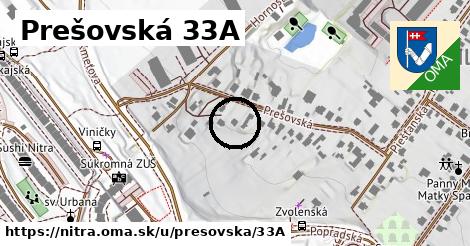 Prešovská 33A, Nitra