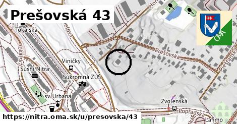 Prešovská 43, Nitra