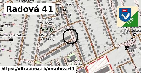 Radová 41, Nitra