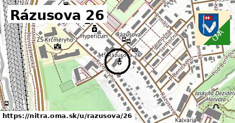 Rázusova 26, Nitra