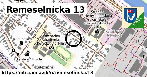 Remeselnícka 13, Nitra