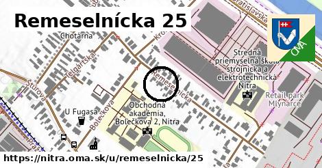 Remeselnícka 25, Nitra