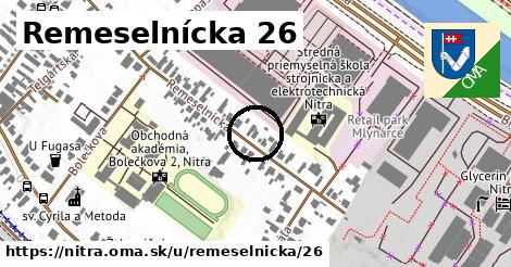 Remeselnícka 26, Nitra