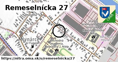 Remeselnícka 27, Nitra