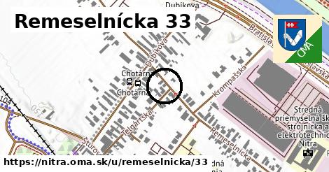 Remeselnícka 33, Nitra