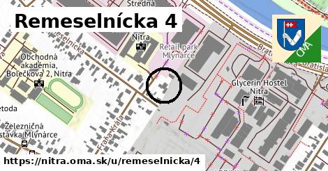 Remeselnícka 4, Nitra