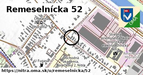 Remeselnícka 52, Nitra