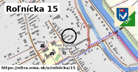 Roľnícka 15, Nitra