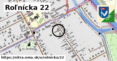 Roľnícka 22, Nitra