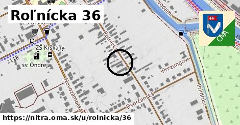 Roľnícka 36, Nitra