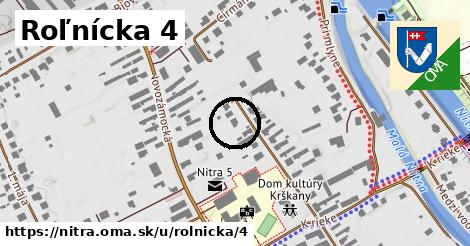 Roľnícka 4, Nitra