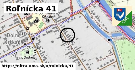 Roľnícka 41, Nitra