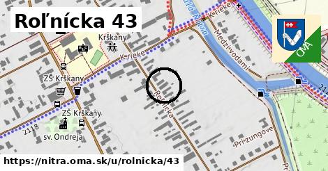 Roľnícka 43, Nitra