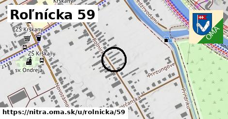 Roľnícka 59, Nitra