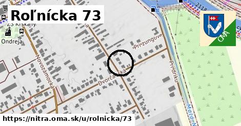 Roľnícka 73, Nitra