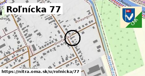 Roľnícka 77, Nitra