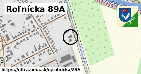 Roľnícka 89A, Nitra