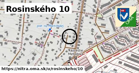 Rosinského 10, Nitra