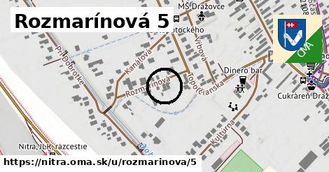Rozmarínová 5, Nitra