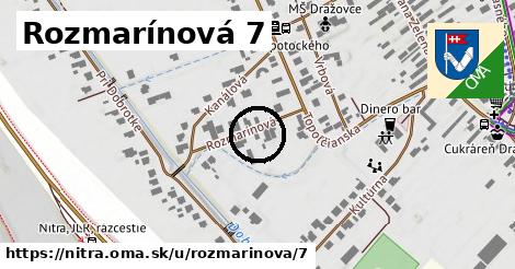 Rozmarínová 7, Nitra