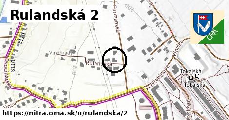 Rulandská 2, Nitra