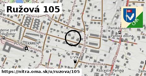 Ružová 105, Nitra