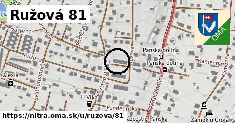 Ružová 81, Nitra