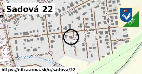 Sadová 22, Nitra