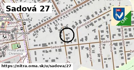 Sadová 27, Nitra