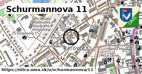 Schurmannova 11, Nitra