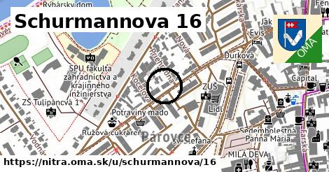 Schurmannova 16, Nitra