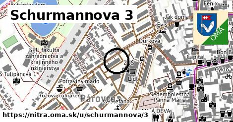 Schurmannova 3, Nitra