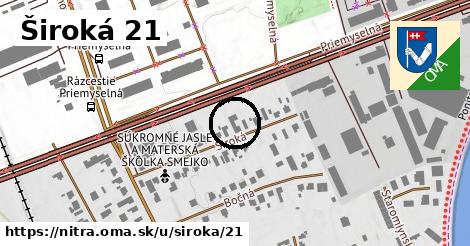 Široká 21, Nitra