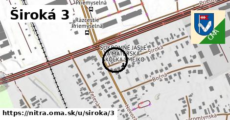 Široká 3, Nitra