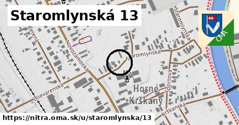 Staromlynská 13, Nitra