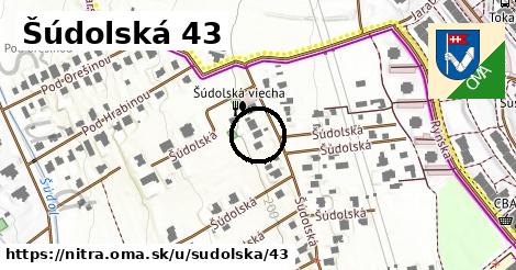 Šúdolská 43, Nitra