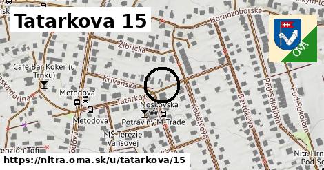 Tatarkova 15, Nitra