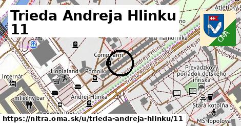 Trieda Andreja Hlinku 11, Nitra