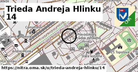 Trieda Andreja Hlinku 14, Nitra